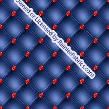 Load image into Gallery viewer, Red White and Blue Floral - Order by half yard -instructions below on base fabrics