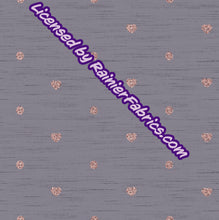 Load image into Gallery viewer, Hearts and Dots on Linen Look from Rosemary Stevenson - 2-5 day turnaround - Order by 1/2 yard; Description of bases below