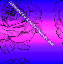 Load image into Gallery viewer, Large Roses with customizable background from Rosemary Stevenson - 2-5 day turnaround - Order by 1/2 yard; Description of bases below