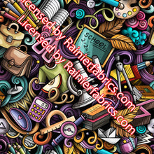 Load image into Gallery viewer, Back to School Prints - 2-5 day turnaround - Order by 1/2 yard; Description of bases below