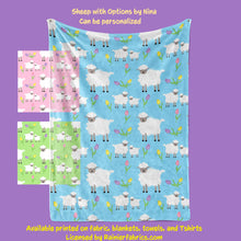 Load image into Gallery viewer, Little Sheep by Nina - Blanket