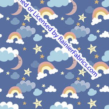 Load image into Gallery viewer, Good Night Sky by Nina - Order by half yard -instructions below on base fabrics