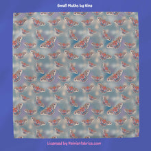 Load image into Gallery viewer, Moths in 2 sizes by Nina - 2-5 day turnaround - Order by 1/2 yard; Description of bases below