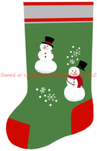Load image into Gallery viewer, Stockings by Nina - Ready to Sew with ribbon to hang