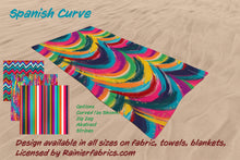 Load image into Gallery viewer, Beach Towels - soft and minky, great finish, 100% cotton backing