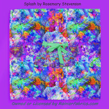 Load image into Gallery viewer, Splash by Rosemary Stevenson - 2-5 day TAT - Order by 1/2 yard; Blankets and towels available too