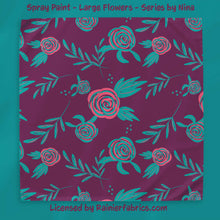 Load image into Gallery viewer, Spray Paint Collection by Nina - Rainier Fabrics Exclusive!!! - 3-5 day TAT - Order by 1/2 yard; Blankets and towels available too