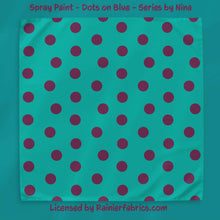 Load image into Gallery viewer, Spray Paint Collection by Nina - Rainier Fabrics Exclusive!!! - 3-5 day TAT - Order by 1/2 yard; Blankets and towels available too