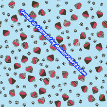 Load image into Gallery viewer, Catfood Collection in Blue by Sarah - Order by half yard -instructions below on base fabrics