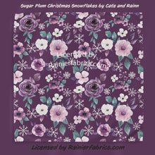 Load image into Gallery viewer, Sugar Plum Chrismas Collection from Cate and Rainn - TAT 2-5 Days (Turn around time) - Order by 1/2 yard; Description of bases below