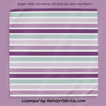 Load image into Gallery viewer, Sugar Plum Chrismas Collection from Cate and Rainn - TAT 2-5 Days (Turn around time) - Order by 1/2 yard; Description of bases below