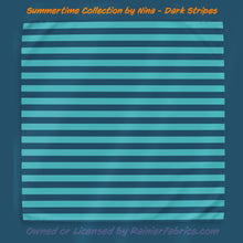 Load image into Gallery viewer, Summertime flowers with options by Nina - 2-5 day turnaround - Order by 1/2 yard; Description of bases below