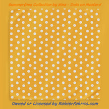 Load image into Gallery viewer, Summertime flowers with options by Nina - 2-5 day turnaround - Order by 1/2 yard; Description of bases below