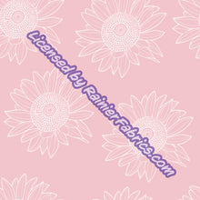 Load image into Gallery viewer, Sunflowers with customizable background from Rosemary Stevenson - 2-5 day turnaround - Order by 1/2 yard; Description of bases below