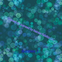 Load image into Gallery viewer, Teal Bubbles 4 Ways from Sarah - Order by half yard - See below for instructions on ordering and base fabrics