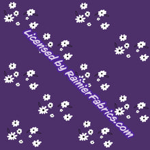 Load image into Gallery viewer, Tiny Flowers with Panel and customizable background from Rosemary Stevenson - 2-5 day turnaround - Order by 1/2 yard; Description of bases below