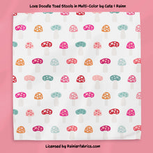 Load image into Gallery viewer, Love Doodle Collection 1 from Cate and Rainn - TAT 2-5 Days (Turn around time) - Order by 1/2 yard; Description of bases below