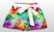 Load image into Gallery viewer, Rainbow Wash on Linen (slightly distressed) from Rosemary Stevenson - 2-5 day turnaround - Order by 1/2 yard; Description of bases below