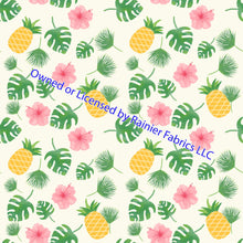 Load image into Gallery viewer, Tropical Collection by Olympia WA Artist Nina - Variations! Order by half yard - See below for instructions on ordering and base fabrics