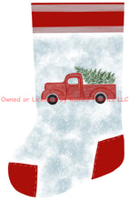 Load image into Gallery viewer, Stockings by Nina - Ready to Sew with ribbon to hang