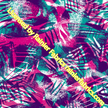 Load image into Gallery viewer, Abstract Vigorous Brushstrokes - Order by half yard - See below for instructions on ordering and base fabrics