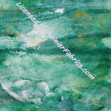Load image into Gallery viewer, Rainier Green Grunge with Gold Collection - 2-5 day turnaround - Order by 1/2 yard; Description of bases below