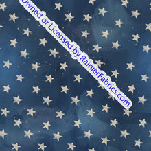 Load image into Gallery viewer, Red White and Blue Floral - Order by half yard -instructions below on base fabrics