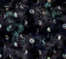Load image into Gallery viewer, Cold Moon - from Turkey Trail Treasures - 2-5 day turnaround - Order by 1/2 yard; Description of bases below