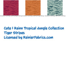 Load image into Gallery viewer, Jungle Collection by Cate &amp; Rainn - Elephants, Tigers, Macaw, Jaguars, Chameleon

