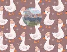 Load image into Gallery viewer, Cute Geese with Hats in 3 Variations
