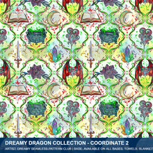 Load image into Gallery viewer, Dreamy Dragon Collection - Please order by 1/2 yard
