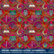 Load image into Gallery viewer, Dreamy Dragon Collection - Please order by 1/2 yard
