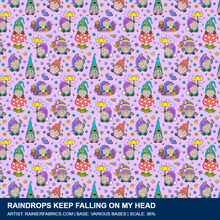 Load image into Gallery viewer, Raindrops keep falling on my head (please order by 1/2 yard)
