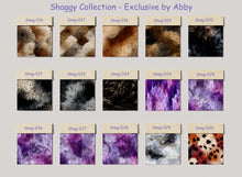 Load image into Gallery viewer, Blankets, Tapestries, Swaddles and more! - The Shaggy Collection by Abby
