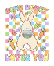 Load image into Gallery viewer, Groovy Bunny with fun panel by Raspberry Pattern - great for rapports too!
