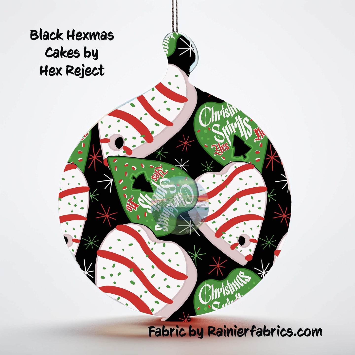 Black Hexmas Cakes - by Hex Reject