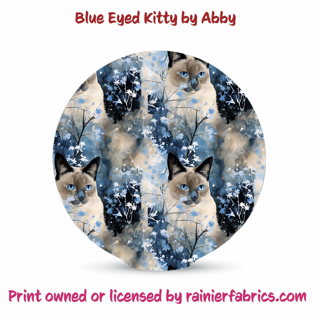 Blue Siamese Kitties - Exclusives by Abby