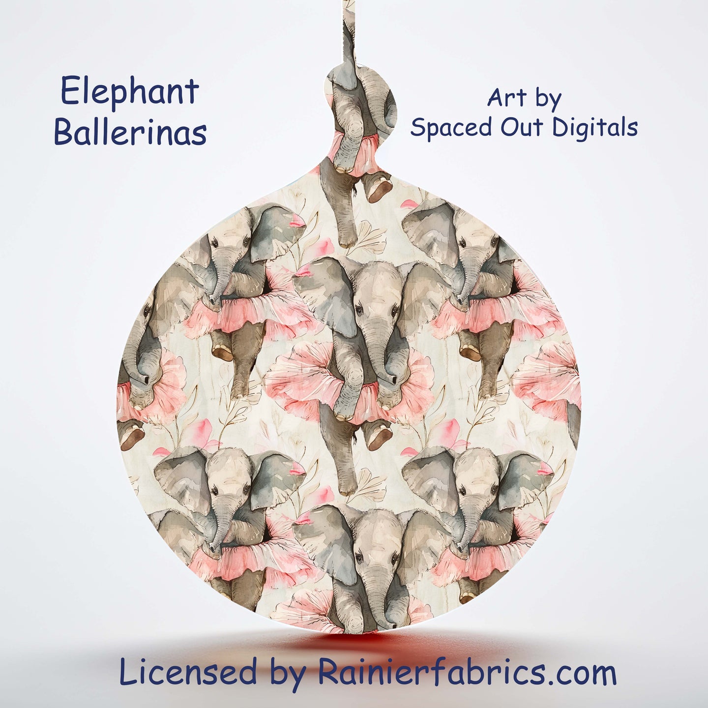 Elephant Ballerinas by Spaced Out Digitals