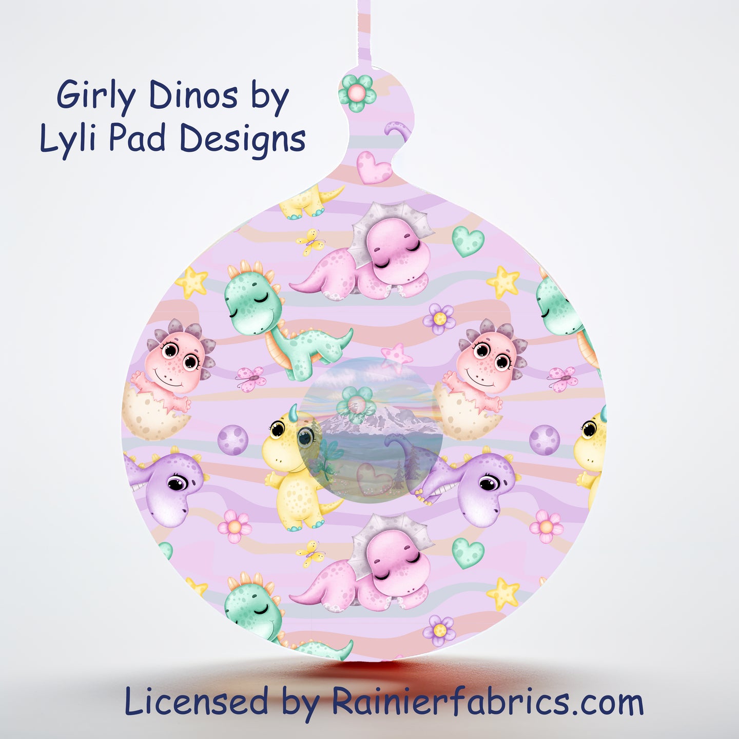 Girly Dinos by LyliPad Designs