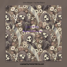 Load image into Gallery viewer, Grim Reaper Collection by Hex Reject - TAT 2-5 Business Days - Order in 1/2 yard increments

