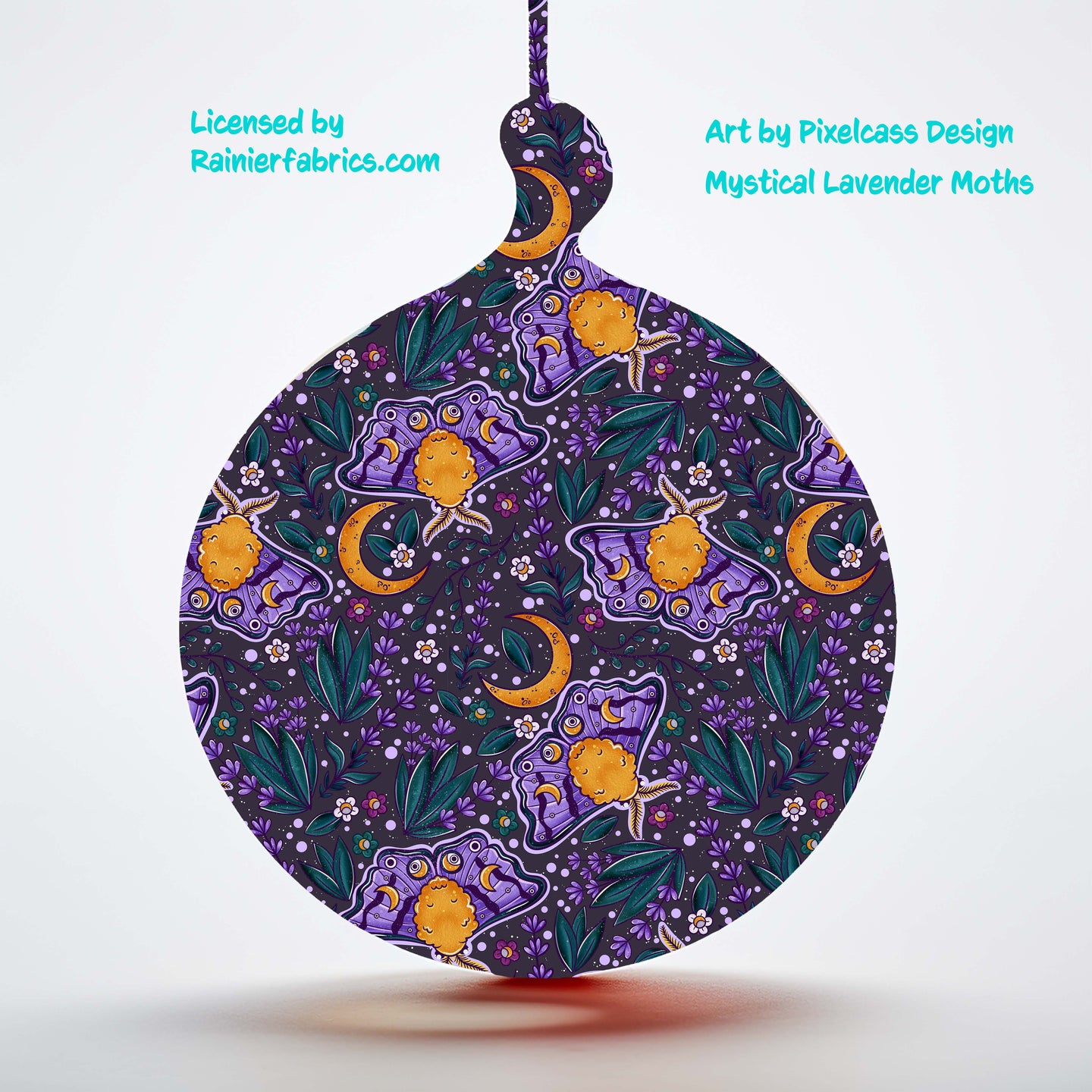 Mystical Lavender Moths - by PixelCass