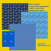Load image into Gallery viewer, Heavy Equipment Collection - Rainier Fabrics Exclusive - Handdrawn!
