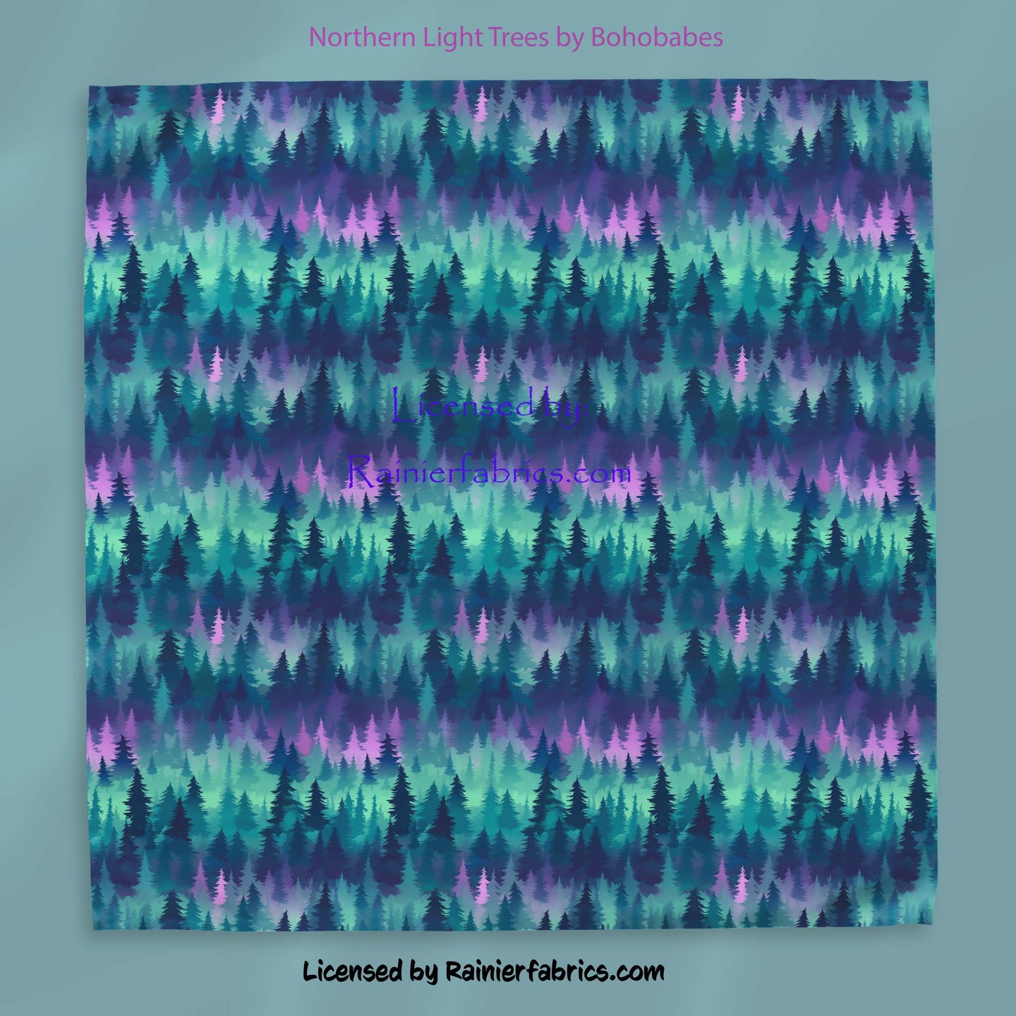 Northern Lights - Art by Boho Babes Graphics - TAT 2-5 Business Days - Order in 1/2 yard increments