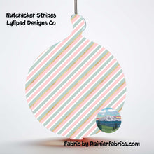 Load image into Gallery viewer, Nutcracker and Coordinating Stripes by Lylipad Designs Co
