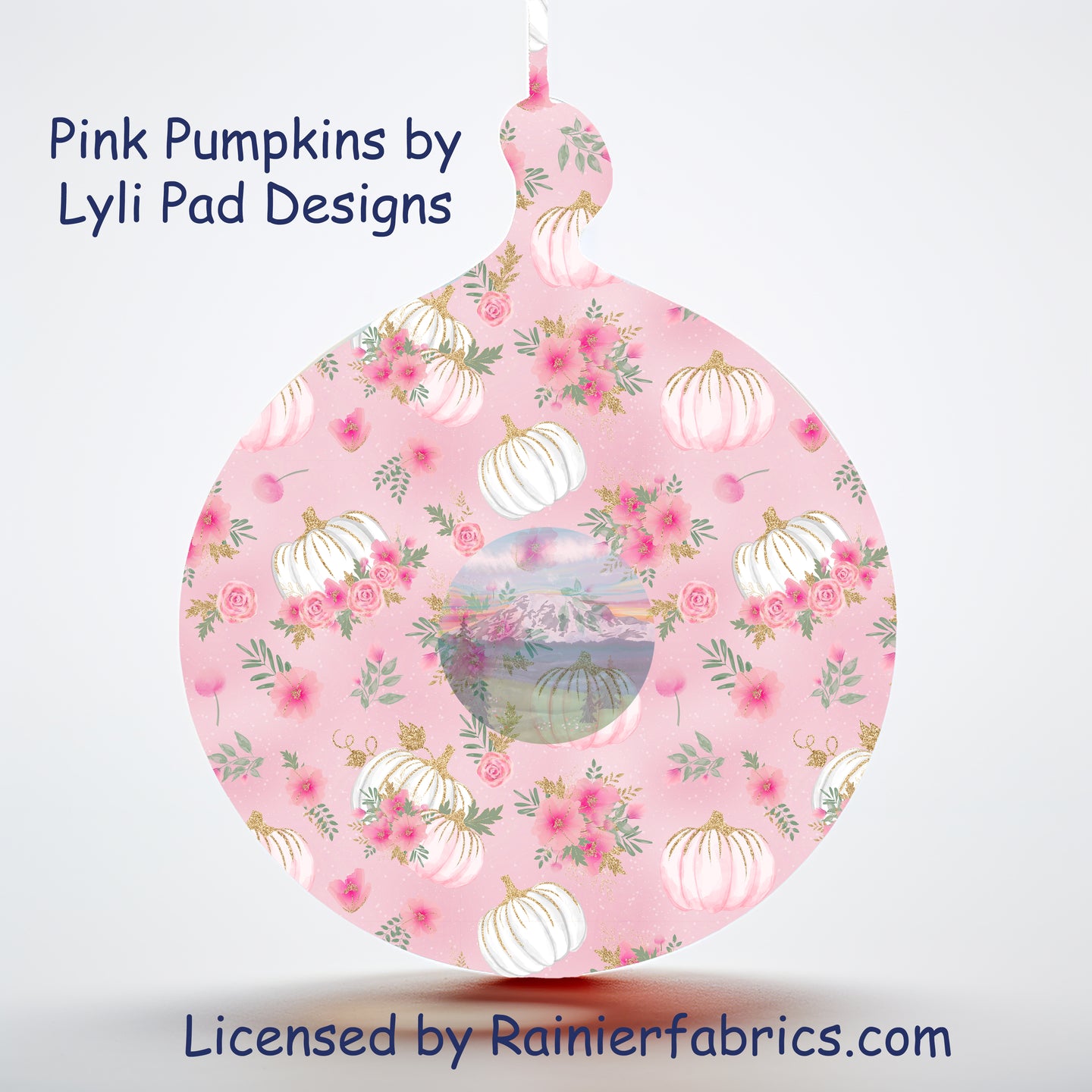 Pink Pumpkins by LyliPad Designs
