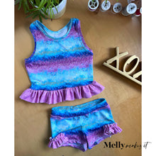 Load image into Gallery viewer, Custom Printed Fabric for clothing - please order by 1/2 yard!
