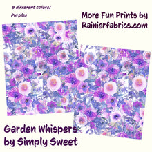 Load image into Gallery viewer, Garden Whispers by Simply Sweet - 8 Color Variations - Please order by 1/2 Yard
