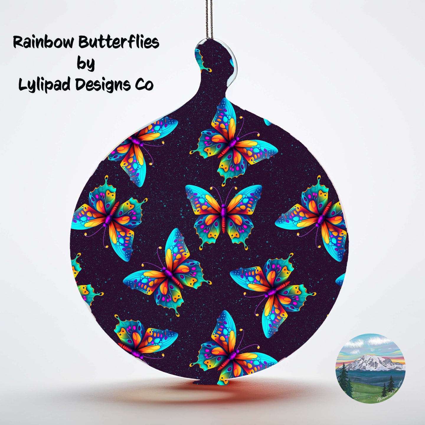 Rainbow Butterflies by Lylipad Designs Co