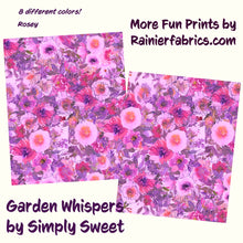 Load image into Gallery viewer, Garden Whispers by Simply Sweet - 8 Color Variations - Please order by 1/2 Yard
