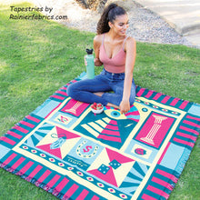 Load image into Gallery viewer, Blankets, Tapestries, Swaddles and more! - The Shaggy Collection by Abby
